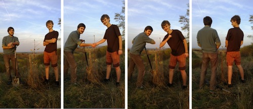 Výsadba Velkomoravské aleje